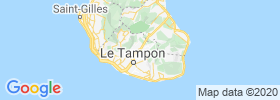 Le Tampon map